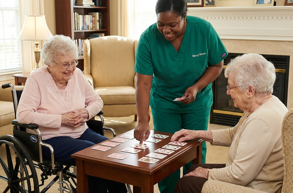 The Role of Activities in Senior Wellbeing at Mercy House